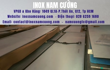 Tấm inox304 dày 3ly - Inox Nam Cường - Công Ty Cổ Phần Thương Mại Nam Cường